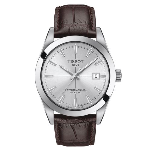 Tissot Gentleman Powermatic Stainless Steel / Silver / Strap